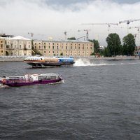 Вид с набережной Макарова Васильевского острова на Петроградскую сторону :: zavitok *