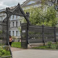 Санкт-Петербург. Твоих оград узор  чугунный :: Стальбаум Юрий 