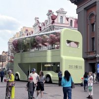 Прогулка по Москве. Арт-объект на Старом Арбате в Москве. :: Ольга Довженко