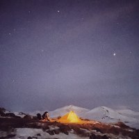 Зимняя ночь в горах :: Георгиевич 