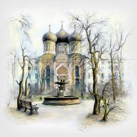 Москва. Храм Покрова Пресвятой Богородицы в Измайлове. :: В и т а л и й .... Л а б з о'в
