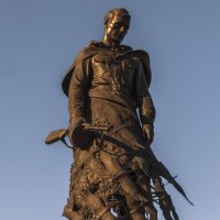 Памятник солдату. Ржев. :: Сергей Цветков Памятник солдату. Ржев. :: Сергей Цветков