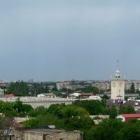 Вид из окна на Ж Д вокзал :: Валентин Семчишин