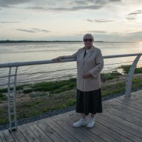 Я стою на берегу реки Онеги. :: Марина Никулина