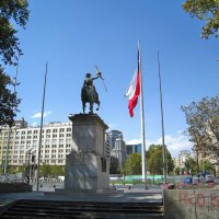 Кусочек Сантьяго, чилийской столицы. :: unix (Илья Утропов)