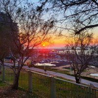 Закат солнца. :: Светлана Хращевская