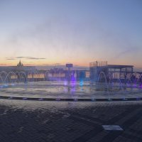 Фонтанчик на закате :: svk * Фонтанчик на закате :: svk *
