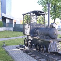 Паровоз Черепановых в Витебске :: esadesign Егерев