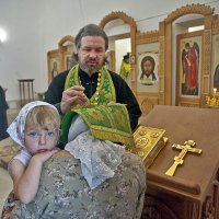 С матушкой в Храме ... :: Владимир Хиль