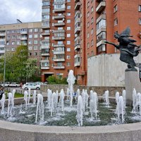 Фонтан на площади Сикорского. :: Лия ☼ Фонтан на площади Сикорского. :: Лия ☼