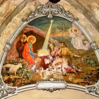 Сохранившаяся фреска в проходе под храмом :: Анатолий Колосов