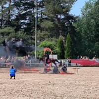 Выступает конно-трюковая школа джигитовки Альянс. :: Ольга 