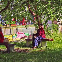 Июнь...Утро в сквере Победы! :: Владимир 