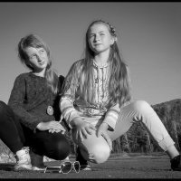 Девчонки на Алтае. :: Борис Яковлев