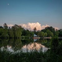 Пейзаж с облаком... :: Николай Гирш