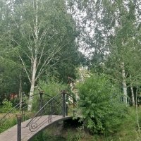 Мостик в парке :: Андрей Хлопонин Мостик в парке :: Андрей Хлопонин