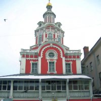 Прогулка по Москве. Спасский собор Заиконоспасского монастыря. :: Ольга Довженко