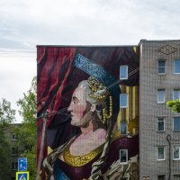 Мурал Екатерина Великая :: Gen 