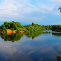 О Смоленском Днепре (репортаж из поездок по области). :: Милешкин Владимир Алексеевич О Смоленском Днепре (репортаж из поездок по области). :: Милешкин Владимир Алексеевич