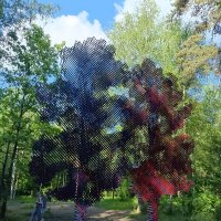 "Цветные деревья" Александра Константинова :: Галина R...