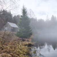 Утро , туманное :: Борис Устюжанин Утро , туманное :: Борис Устюжанин