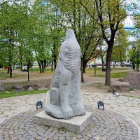 Скульптурная композиция "Волк". :: Лия ☼