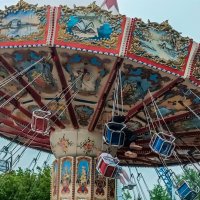 Санкт-Петербург. Приморский Парк Победы, городок аттракционов "Чудо остров" :: Стальбаум Юрий Санкт-Петербург. Приморский Парк Победы, городок аттракционов "Чудо остров" :: Стальбаум Юрий