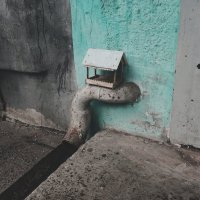 Скворечник с водопадом. :: Игорь Солдаткин