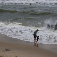 Знакомство с морем..... :: Алёна Савина Знакомство с морем..... :: Алёна Савина