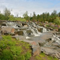 У водопада. :: Леонид Иванчук