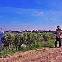 Июнь...Паводок на Юганской Оби! :: Владимир 