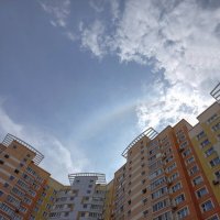 Радуга над домами :: Валерий Иванович