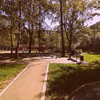 Московский дворик. :: Владимир Драгунский