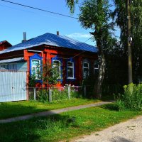 Ядрин. Дом по ул. Советской 52. :: Пётр Чернега