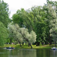 Пруд. Парк Победы. :: Виктор Никитенко