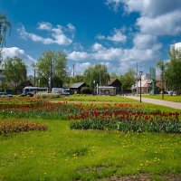 На площади Славы в Нижнем Новгороде :: Александр Синдерёв