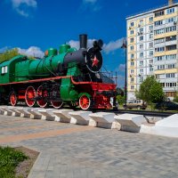 Памятник паровозу в Сормово :: Александр Синдерёв