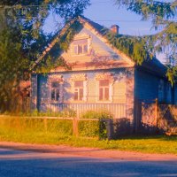 Летний вечер в городе :: Сергей Кочнев Летний вечер в городе :: Сергей Кочнев