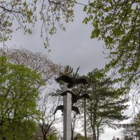 Обелиск Журавли в Кольцовском сквере :: Gen 