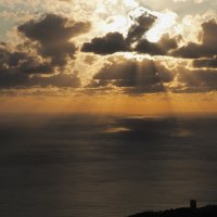 Солнце над морем :: Евгений Седов Солнце над морем :: Евгений Седов