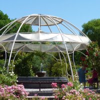 Беседка в ботаническом  саду :: Валентин Семчишин