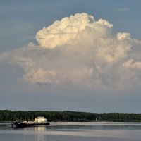 Про облако и кораблик :: Марина Виноградова