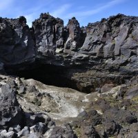 лавовая пещера :: Марина Виноградова