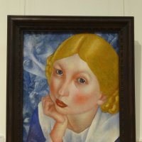 Портрет Рии (Портрет А.А. Холоповой) (1915 г.) :: Лидия Бусурина