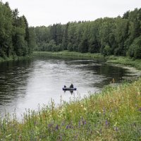 На Волге. :: Валерий Пославский