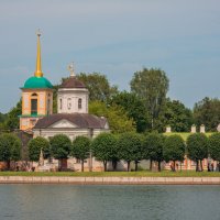 Кусково. Купол после ремонта. :: Борис Калитенко