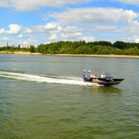 Сибирская река Обь :: Татьяна Лютаева