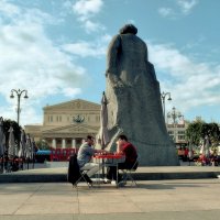 Шахматы на свежем воздухе. :: Татьяна Помогалова