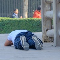 Также так молятся буддисты в г. Сарнатх :: Георгий А