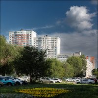 Городской пейзаж :: Александр Тарноградский Городской пейзаж :: Александр Тарноградский